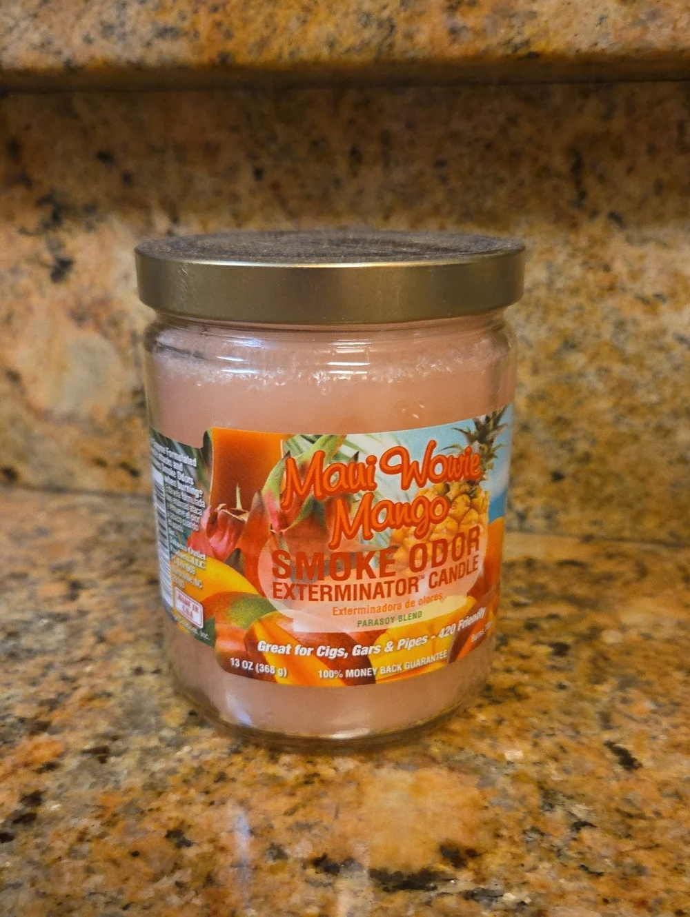 Smoke Odor Exterminator Candle - Soft Pink